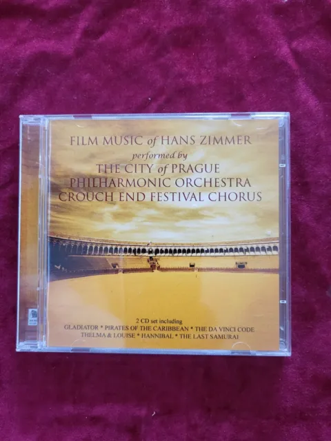 CD Hans Zimmer Film Music of Hans Zimmer 2 CD The city Prague Philharmonic UC29
