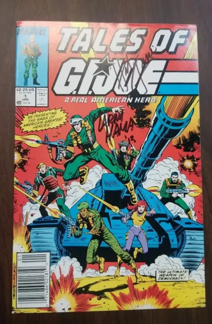 Vintage Tales of GI Joe 1 SIGNED L. Hama, H. Trimpe 1st Snake Eyes Marvel Comic