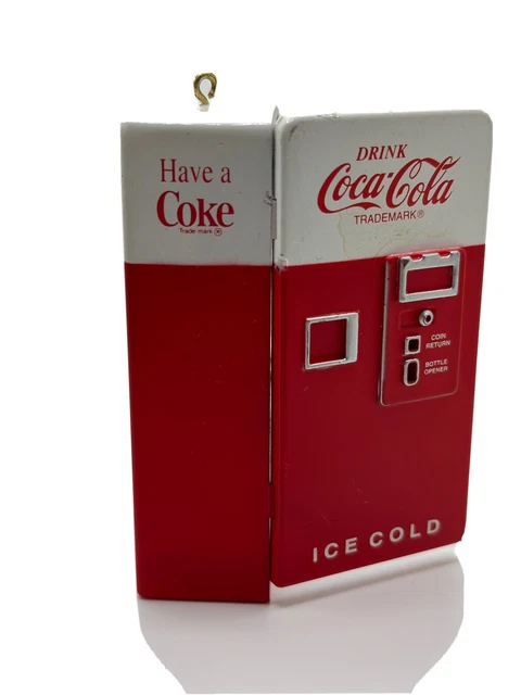 Vintage Coca-Cola Polar Bear Collection 1997 Coke Vending Machine Ornament 1997