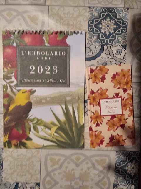Nuovo calendario L' Erbolario 2023 con AGENDINA