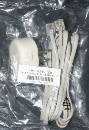 PTT Cable / Faxkabel / Kabel f. Fax m Stecker NL/ES/PT/GR HK1-0549-000 NEU! OVP!