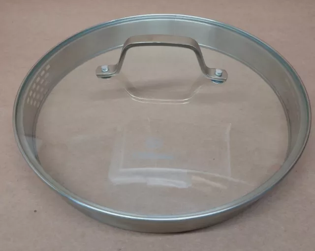 Calphalon 10" Vented Glass & Stainless Replacement Lid Only 0812816
