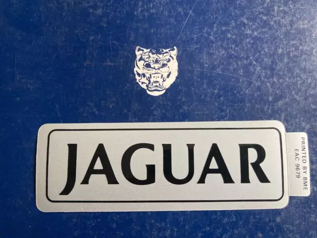 JAGUAR Cam Cover Decal XJ40/300/XJS 6 CYLINDER ENGINES  EAC9679 ORIGINAL