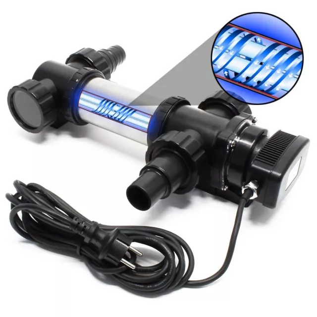 SunSun 36W stainless steel UV Sterilizer Fish Pond Clarifier 36W Ponds Aquariums 3