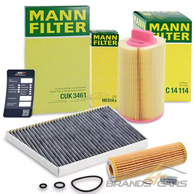 Mann-Filter Inspektionspaket Filtersatz A Für Mercedes C-Klasse W203 160-230