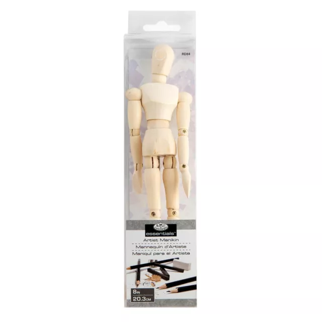 Artist's 8" 20cm Mannequin Manikin Male Lay Figure