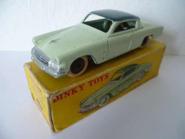 Dinky Toys Studebaker Commander 24Y – Verte – Échelle 1/43 – Boîte D'origine