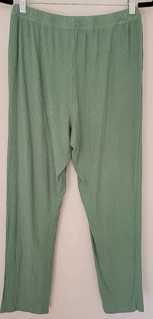 COSABELLA COTTON MODAL Ultra Soft Green Straight Leg Lounge Pajama ...