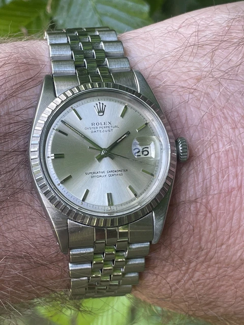 Fantastic Vintage 1967 Rolex 1603 Date Just With 62510 Jubilee Bracelet. Fantastic Vintage 1967 Rolex 1603 Date Just With 62510 Jubilee Bracelet.
