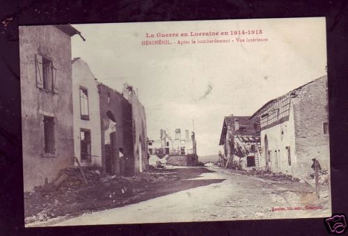 B1741+54-Herimenil Apres Le Bombardement Vue Interieure