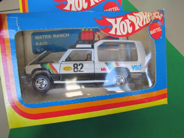 Matra Ranch 1/25 MATRA RANCH Raid 6810 Hotwheels Mattel Hot Wheels Vintage Rare 1: ...
