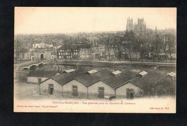 CPA Vitry-le-François - View General Taken of / The District Of Cavalry