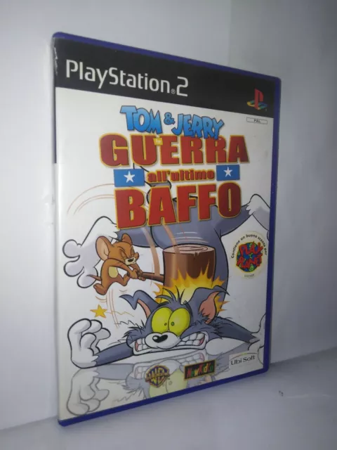 Ps2 Tom & Jerry in guerra all'ultimo baffo Prima Stampa pal art 528