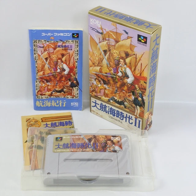 DAIKOKAI JIDAI II 2 Dai Kokai Koukai Super Famicom Nintendo 7147 Sf EUR ...