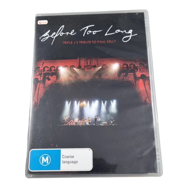 A28 BEFORE TOO LONG - Triple J's Tribute To Paul Kelly region 4 DVD (2 ...