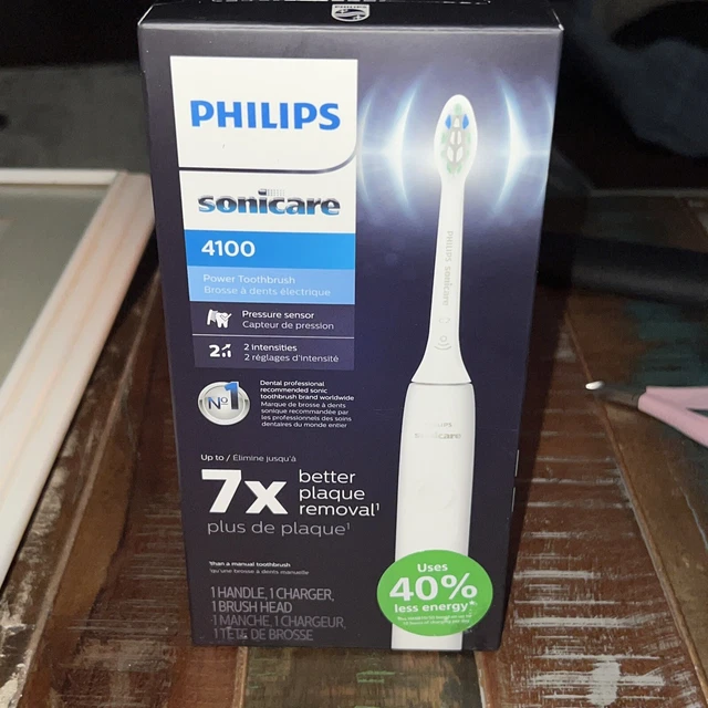 Cepillo de dientes eléctrico recargable Philips Sonicare 4100 placa 7x NUEVO