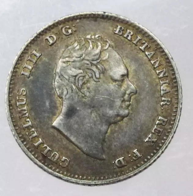 1836 William IV fourpence (groat) in good grade