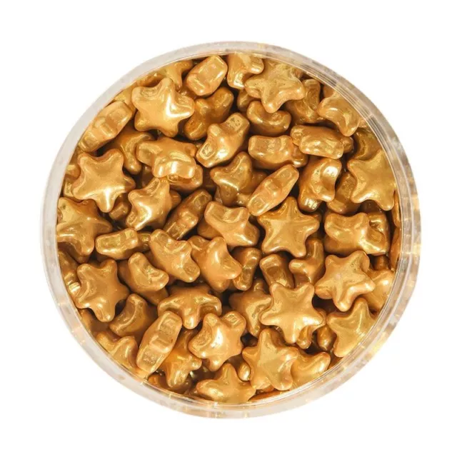 Sprinks Gold Stars Sprinkles 70g