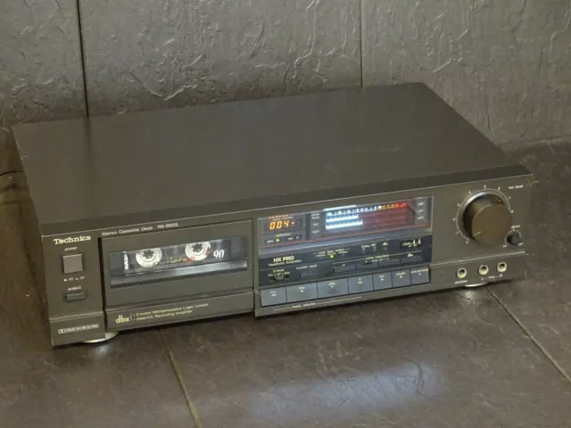 Technics Rs-B605 Tape Deck Serviced Legend