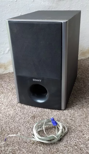 SONY Home Cinema Hi Fi Audio Passive SUBWOOFER SS-WS80 + Cable / Wire