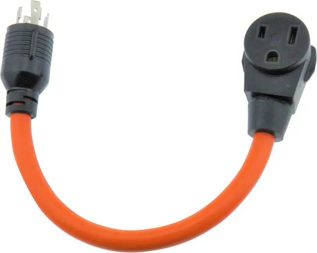 MPI Tools Nema L14-30P to 6-50R Generator Power Cord Welder Adapter 3 Wire 125/2