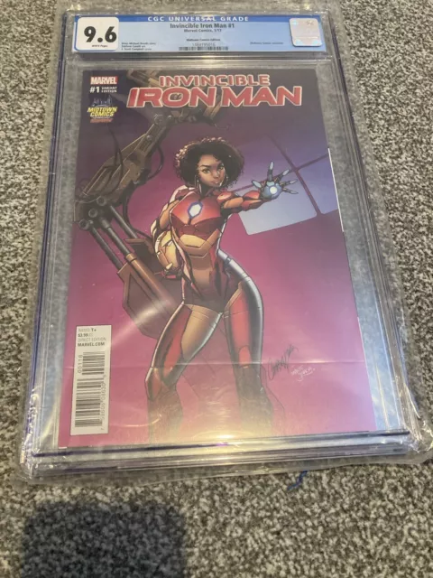 Invincible Iron Man 1  (582) Midtown Variant CGC 9.6