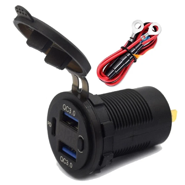 CARICABATTERIA DA AUTO CARICA VELOCE 27W USB-A + USB TIPO C QC3.0 Z32B CARICABATTERIA DA AUTO CARICA VELOCE 27W USB-A + USB TIPO C QC3.0 Z32B