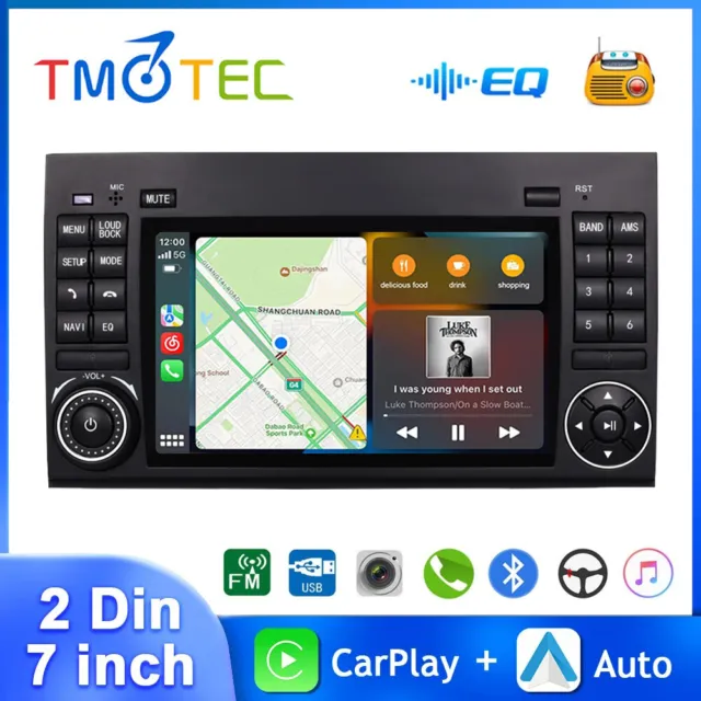 For Mercedes Benz A B Class Vito Viano Sprinter Car Radio DAB Stereo GPS Sat Nav