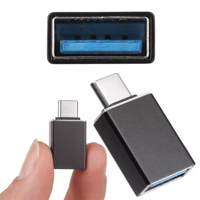 Von Mann zu Frau Anschluss Typ C auf USB 3.0 Konverter USB-C 3.1 OTG Adapter