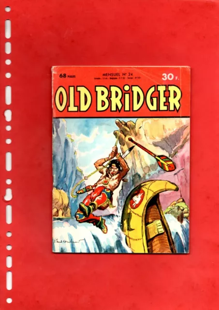 RARE  OLD  BRIDGER  N° 24  en  TBE +  EDITIONS  DEL  DUCA  NOVEMBRE  1958