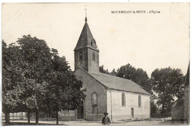MOURMELON LE PETIT - Marne - CPA 51 - l'église