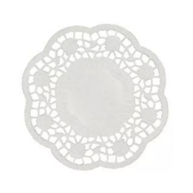 Papstar Placa Y Tassendeckchen Redondo Papel 10 CM Blanco 1000 Pieza