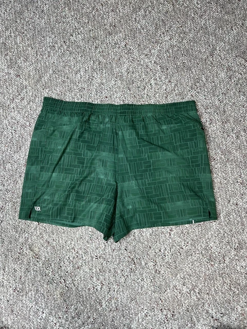 Vrst Accelerate 5" Short Print Paintd Stripes Serene Grn Xxl