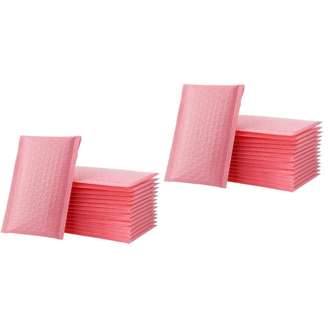2 Pieces Lined Bubble Mailers Colorful Envelopes Black Envelopes Small Bubbles