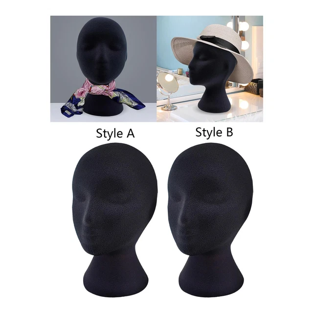 Tête de Mannequin Modèle Support Tête de Mannequin pour Toupee Lunettes