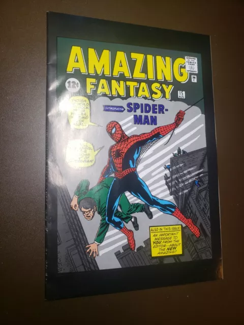 Amazing Fantasy Spider-Man 15 Marvel 2012 VF Stan Lee Steve Ditko Jack  Kirby