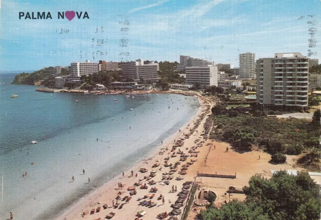 Postcard Son Matias Palma Nova Mallorca Spain [ Hotel Interest ] My Ref TC