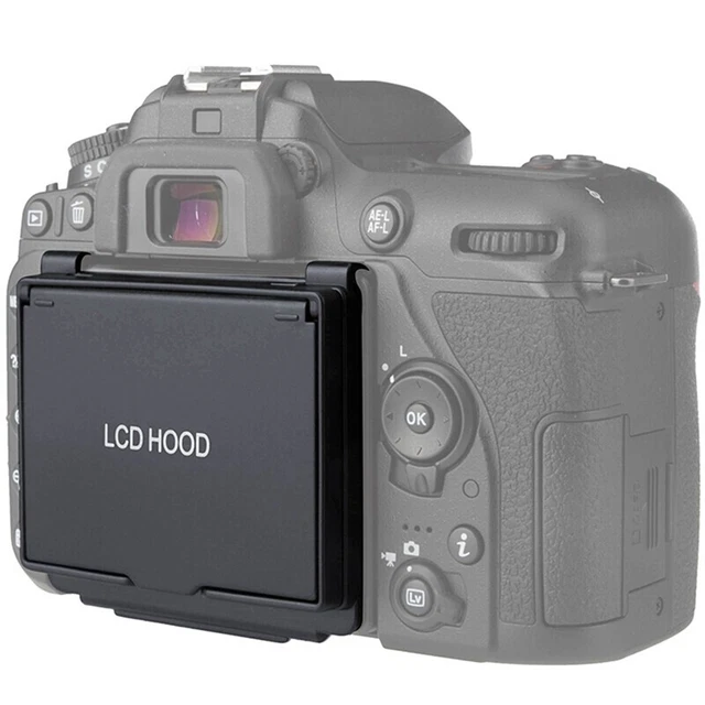 LCD Screen Hood Protector - Sun Shade LCD Hood Shield Cover Guard for  D750X4