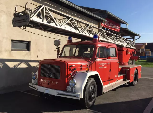 Veteranenfahrzeug Feuerwehrauto Magirus Deutz