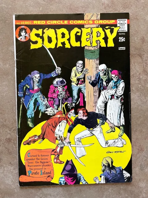 Sorcery #10 Red Circle Comics 1974 Bronze Age