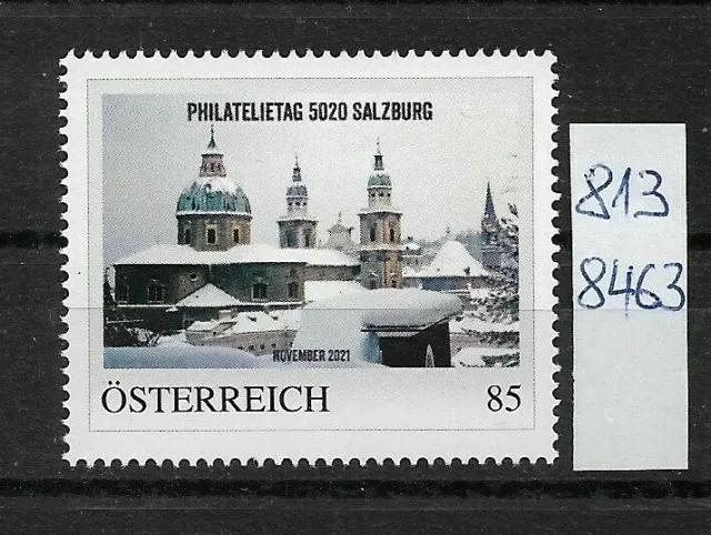 Österreich PM personalisierte Marke  Philatelietag 5020 SALZBURG 8138463 **