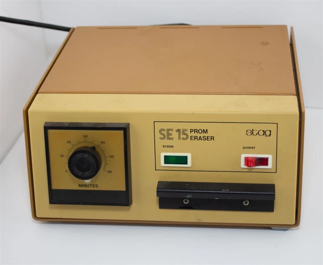 Vintage Stag SE15 PROM Eraser w Timer -Made in UK -For Repair