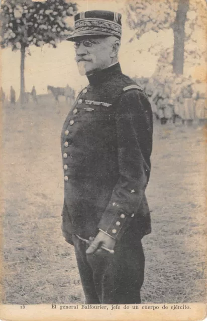 Cpa Guerre Le General Balfourier