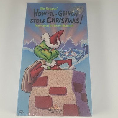 HOW THE GRINCH Stole Christmas (VHS, 1966) Dr. Seuss Cartoon Cartoon
