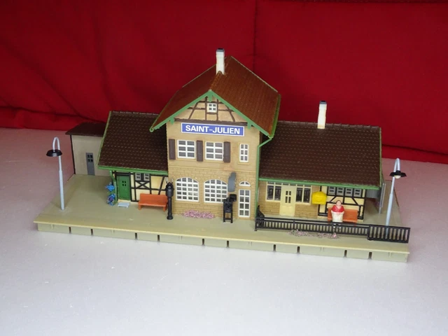 Maquette De Gare Blumenfeld Faller Ho - Modèle Réduit De Train, Occasion