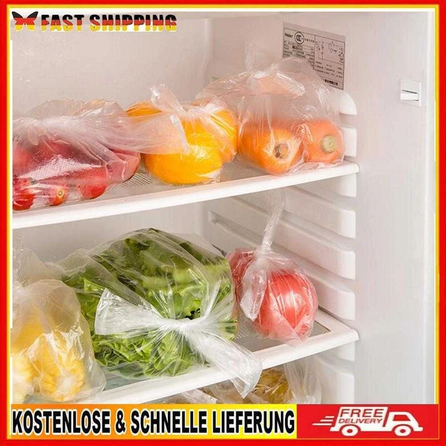 N/A 100 Stück/Set Klare Gefrierbeutel Einwegverdickte Lebensmittellagerung Frisc