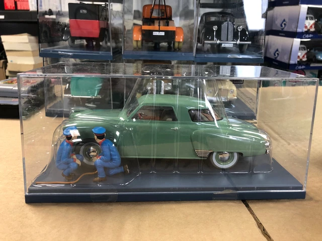 Voiture TINTIN 1/24 Collection Hachette N°17 La Studebaker Du Garage Simoun