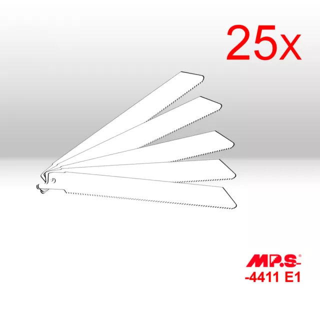 MPS 4411 E1 lames de scie alternative Lame de scie Tiger métal 25 pièce 150 mm