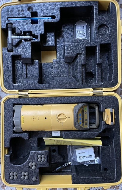 Topcon TPL 4G Green Beam Pipe Laser including Topcon RC-200 Remote