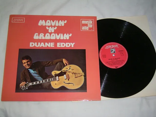 LP Duane Eddy Movin 'n' Groovin - Top Zustand # cleaned